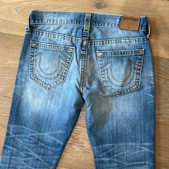 True Religion Men’s Ricky Relaxed Straight Jeans 32x33 - Picture 10 of 16